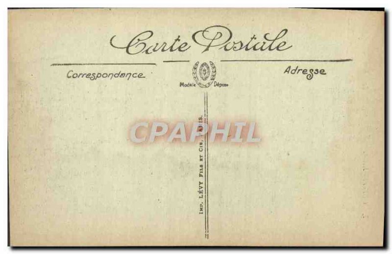 Old Postcard Ouistreham Lighthouse