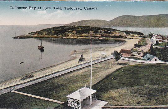 Canada Tadousac Bay At Low Tide Tadousac Quebec