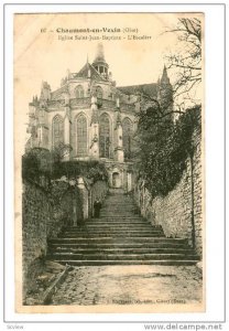 Eglise Saint-Jean Baptiste- L'Escalier, Chaumont-en-Vexin (Oise), France, 190...