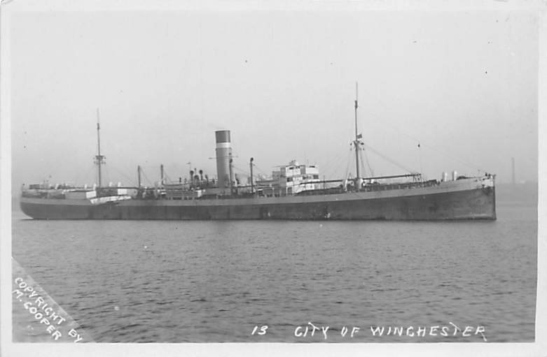 City of Winchester Ellerman & Bucknall SS Co Ship Unused 