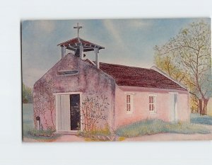 Postcard La Lomita Mission Texas USA