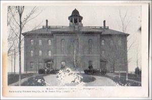 Maine Central School,  Pittsfield ME.  (damaged card)