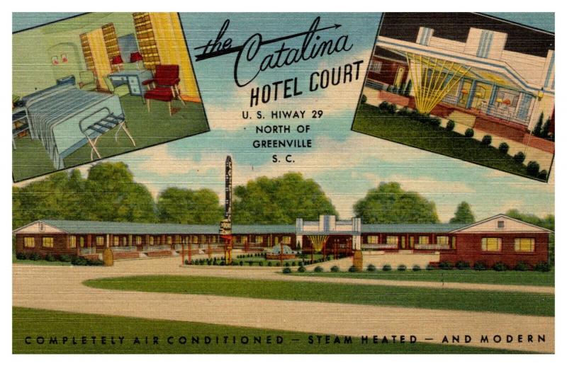 South Carolina Greenville , The Catalina Hotel Court