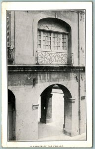Corner Archway of Cabildo Building New Orleans UNP DB Postcard J2