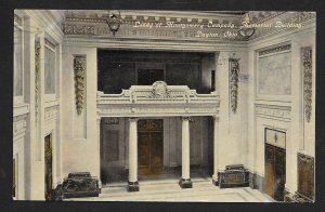 Lobby Montgomery Company Memorial Building Dayton Ohio Used c1915