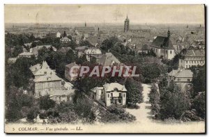 Old Postcard Colmar General view