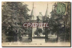 Old Postcard Epernay L'Entree du Chateau de Pekin