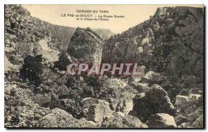 Old Postcard Gorges of Tarn No Soucy La Roque Deaf and Chaos of Hell