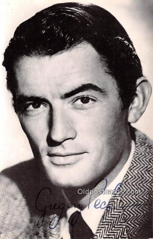 Gregory Peck, Film Star Movie Star Actor Actress Film Star Unused 