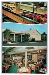 c1960s Sweden House Smorgasbord Interior View Roadside Miami Florida FL Postcard 