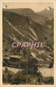 Old Postcard Vallee Vis Gorges and the laces of St Maurice Road or from the p...