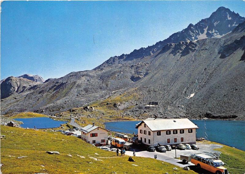 B47874 Fluela Passhohe autobus panorama   switzerland