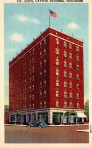 Wisconsin Kenosha Hotel Dayton Curteich