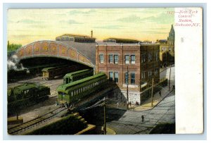 c1905 New York Central Station Rochester New York NY Unposted Antique Postcard 