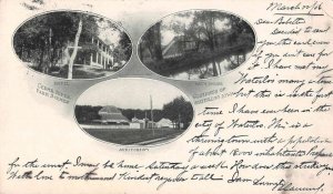 Waterloo Iowa Cedar River Park Hotel Bath House Vintage Postcard AA35872