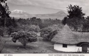 Mount Kilimanjaro Marangu Hotel View Real Photo Africa Uganda Postcard