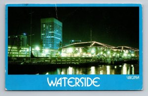 Waterside View Norfolk Virginia Vintage Posted 1988