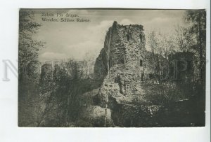 460314 Latvia Cesis Wenden Castle ruins Vintage photo postcard