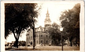 1924 Grade School Clarinda Iowa Real Photo Postcard