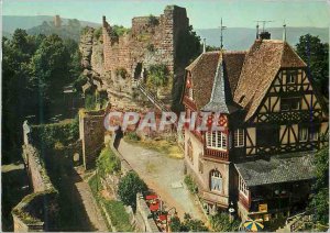 Postcard Modern Surroundings of Saverne (Bas Rhin) Ruins of High Barr castle ...