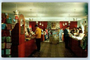 Inside View Of Modern Michigan Book Bible House Interior Grand Ledge MI Postcard