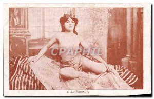 Postcard Old Woman Nude erotic favorite