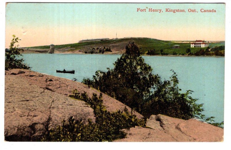 Fort Henry, Kingston, Ontario, Used 1914