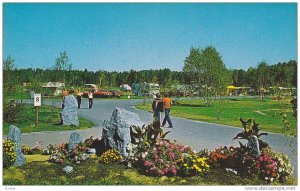 The Municipal camping ground,  St-Felicien,  Quebec,  Canada,  PU_1985