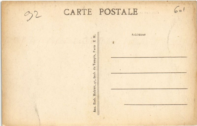 CPA Colombes Rue des Bourguignons (1314551)