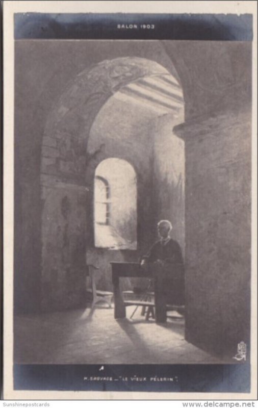 Tucks Sauvage Le Vieux Pellerin Salon 1903