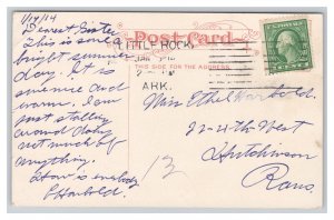 Little Rock Ark. Arkansas Free Bridge Postcard c1914