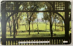 Vintage Postcard 1908 Happy Hollow Club House Omaha Nebraska
