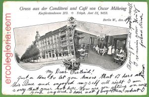 ah1279 - GERMANY - VINTAGE POSTCARD Postcards - Greetings from Berlin - 1902-