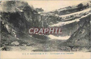 Old Postcard Gavarnie Cirque HP and Cascade
