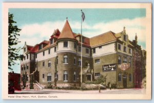 Hull Quebec Canada Postcard Hotel Chez Henri c1940's Vintage Unposted