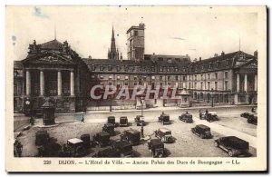 Old Postcard Dijon L & # 39Hotel Old Town Palais Des Ducs De Bourgogne