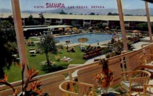 The Hotel Sahara in Las Vegas, Nevada