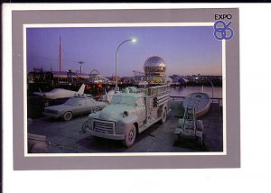 Highway 86, Firetruck, Airplane, Car, Expo 86 Vancouver, British Columbia,