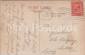 Genealogy Postcard - Skelton, Yaverland, The Ridgway, Sutton, Surrey GL4696