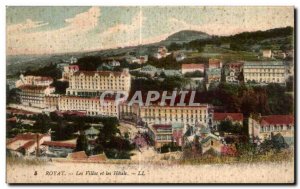Old Postcard Royat Villas and Hotels