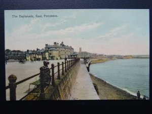 Cornwall PENZANCE The Esplanade, East c1905 Postcard by Eyre & Spottiswoode 3681