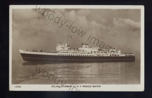 f2177 - Zeeland Steamship Co. Ferry - Princess Beatrix - postcard