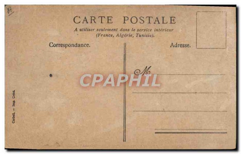 Postcard Former President of the Republic and President King Saint Peter Fall...