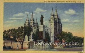 Pioneer Monument - Salt Lake City, Utah UT  