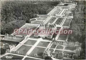 Modern Postcard the Vaux Vicomte (S & M) Aerial view of the castle and garden...