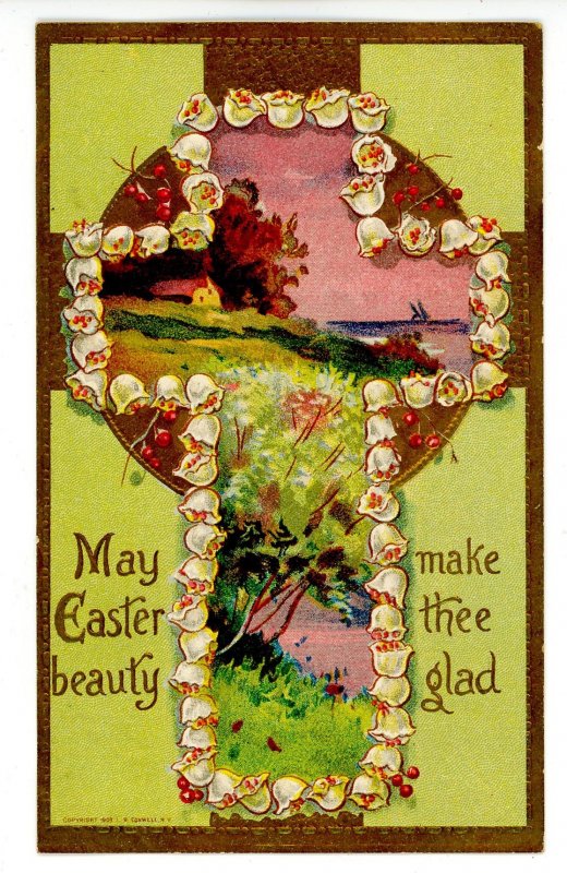 Greeting - Easter, Cross     