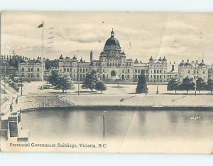 Pre-1907 GOVERNMENT BUILDINGS Victoria - Vancouver Island BC A0399