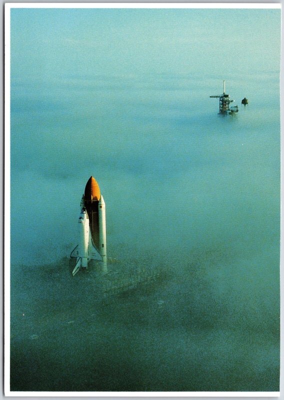 NASA Space Collection Kennedy Space Center Florida Space Shuttle Moves Postcard