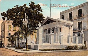 El Templete, Colombus Memorial Chapel Habana Cuba, Republica de Cuba Unused 