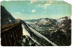 13972 Looking From Slide Rock Bridge, Moffat Road, Colorado